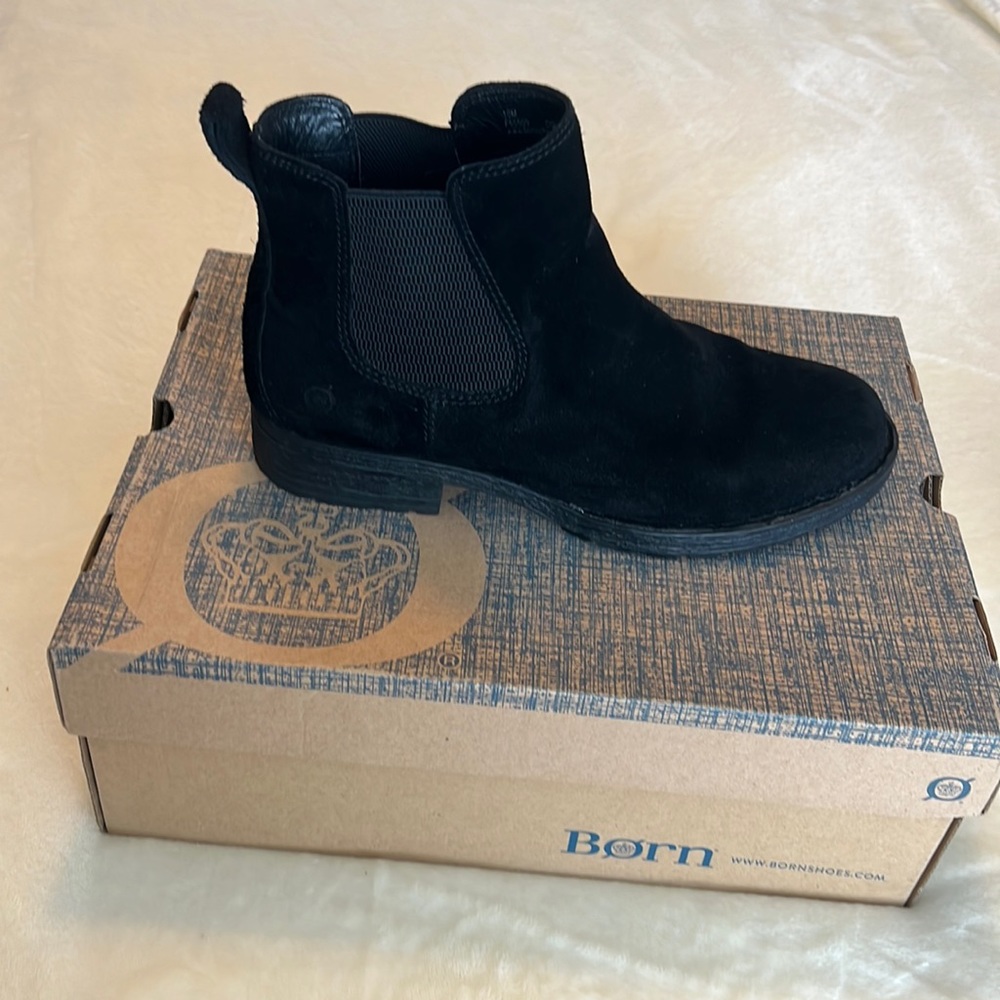 Born Cove Waterproof Suede Booties